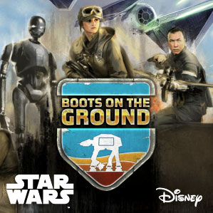 Star Wars rogue one boots on the ground