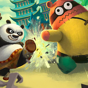 Kung Fu Panda - Paw'Some Panda